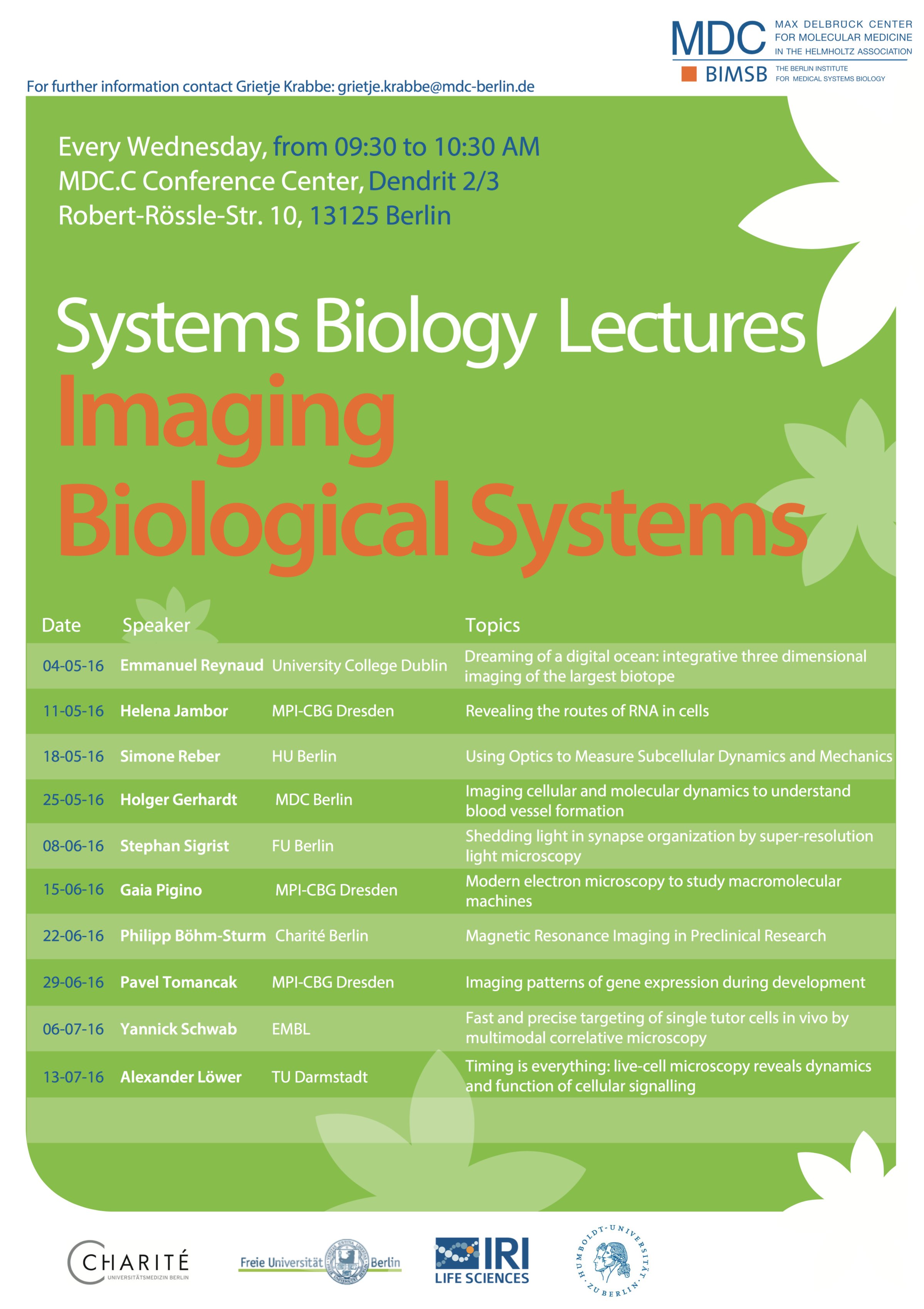 Overview of SysBio lecture